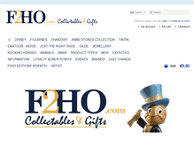 Tablet Screenshot of collectables-f2ho.com